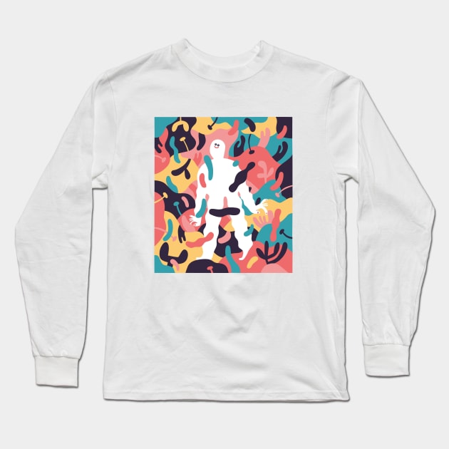 Brain on joy Long Sleeve T-Shirt by DiegoMarmolejo